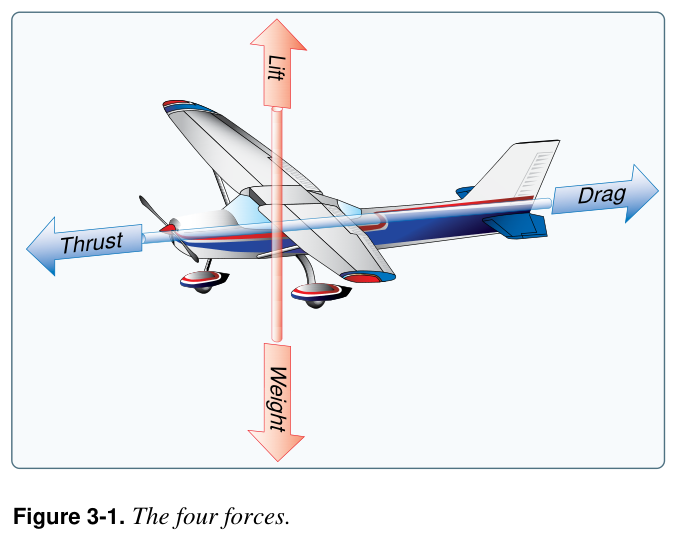 Figure 3-1. The four forces.